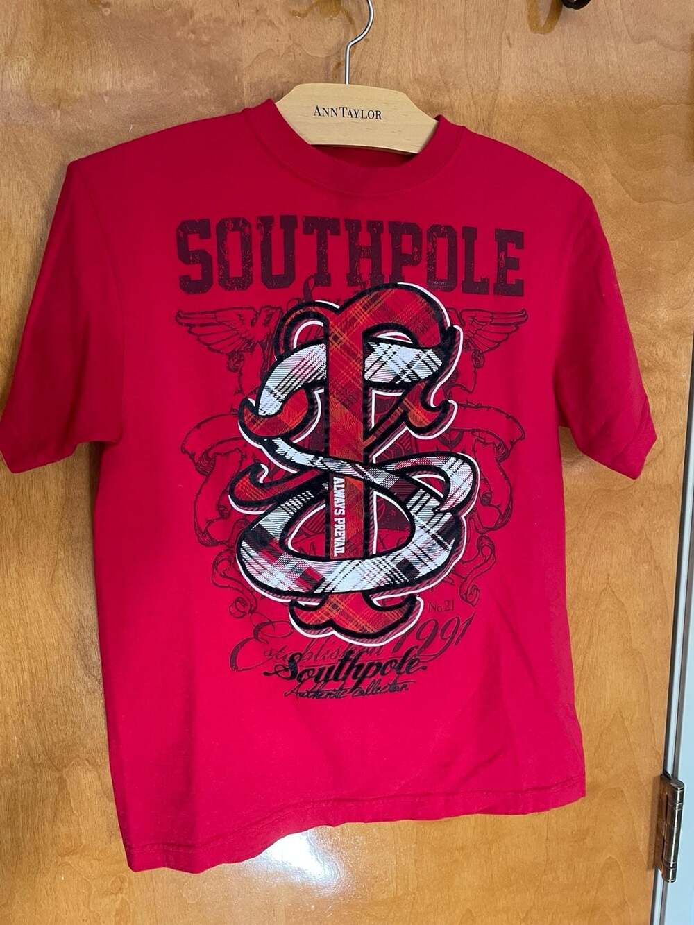 Southpole Graphic Logo T-Shirt Red